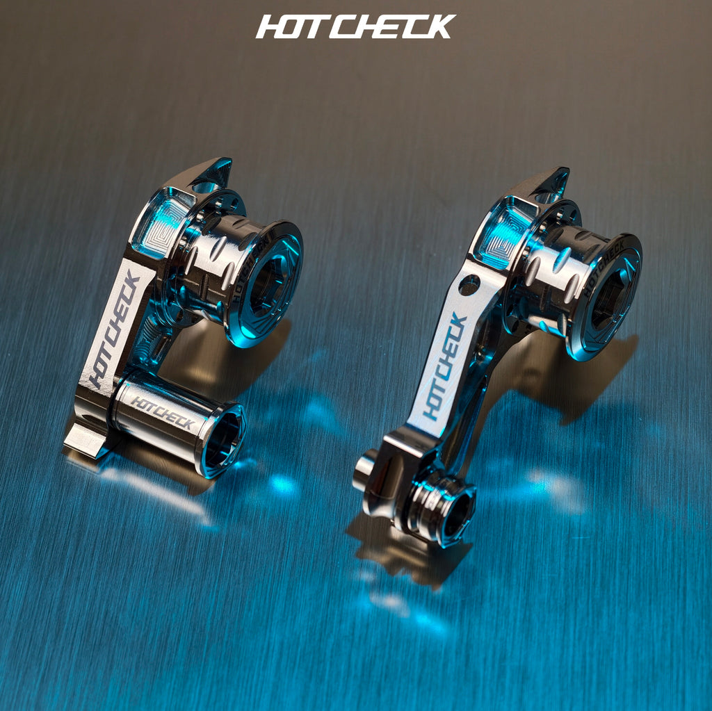 HOTCHECK S-Grade Titanium SRAM UDH Derailleur Hanger & Pivot Bolt Kit RED FORCE D1/E1