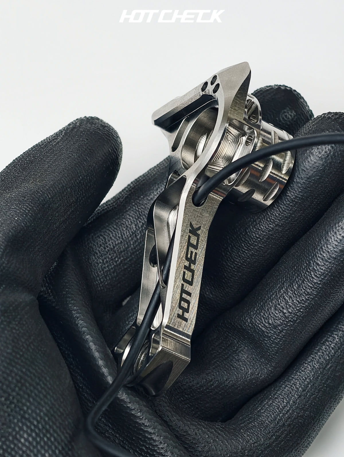 HOTCHECK S-Grade Titanium Shimano UDH Derailleur Hanger & Pivot Bolt Complete Kit