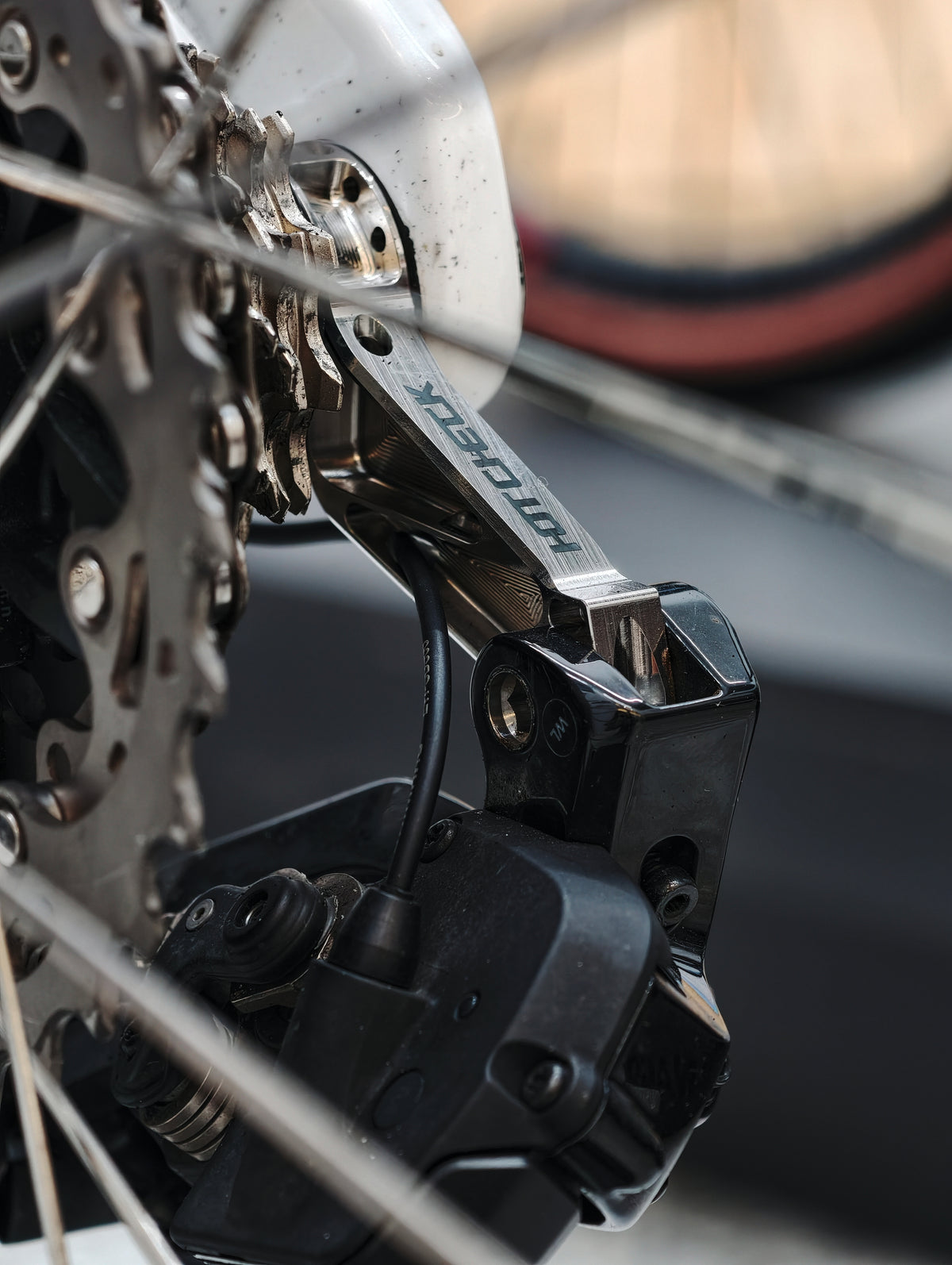 HOTCHECK S-Grade Titanium Shimano UDH Derailleur Hanger & Pivot Bolt Complete Kit