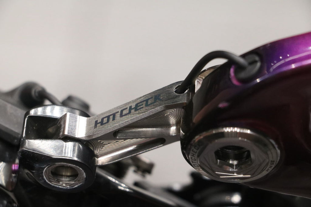 HOTCHECK S-Grade Titanium Shimano UDH Derailleur Hanger & Pivot Bolt Complete Kit