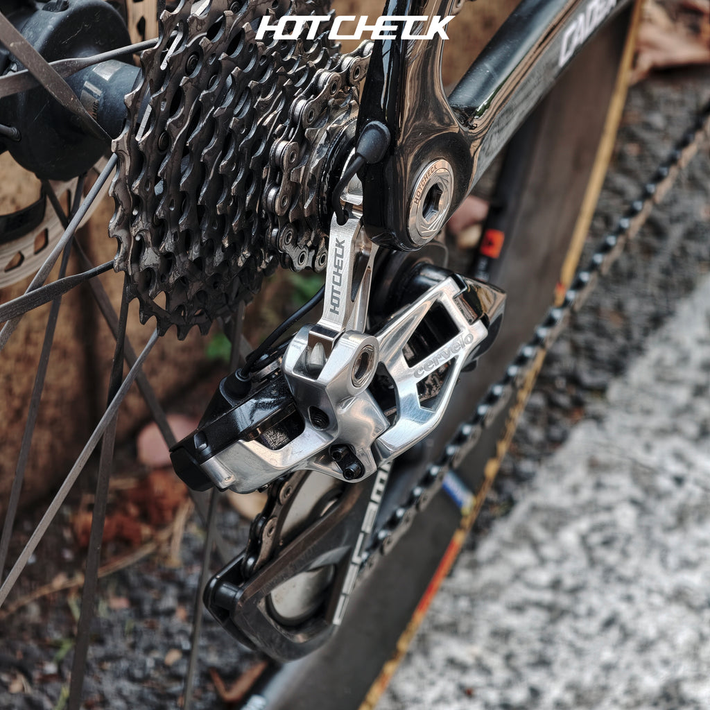 HOTCHECK S-Grade Titanium Shimano UDH Derailleur Hanger & Pivot Bolt Complete Kit