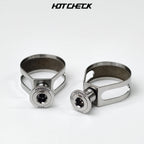 HOTCHECK S-Grade Titanium Road Shifter Clamp Kit – Pair
