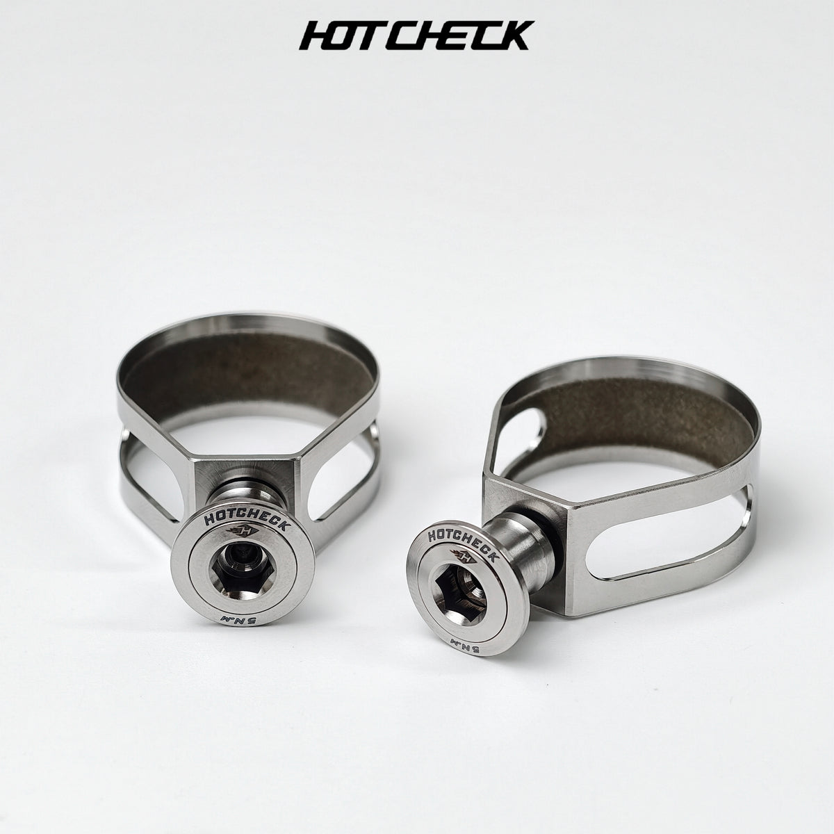 HOTCHECK S-Grade Titanium Road Shifter Clamp Kit – Pair