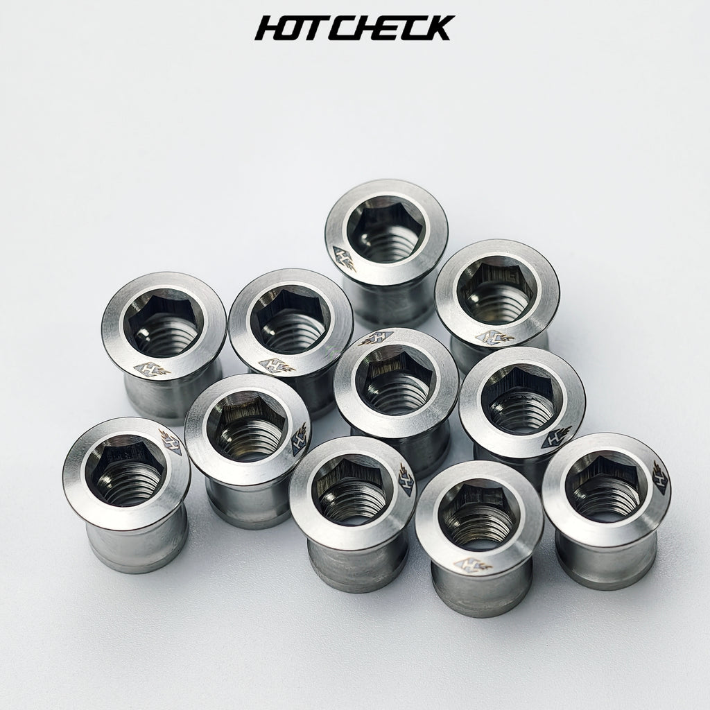 HOTCHECK S-Grade Titanium Road Shifter Clamp Kit – Pair