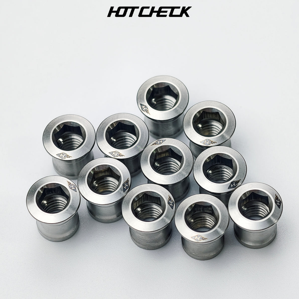 HOTCHECK S-Grade Titanium Road Shifter Clamp Kit – Pair