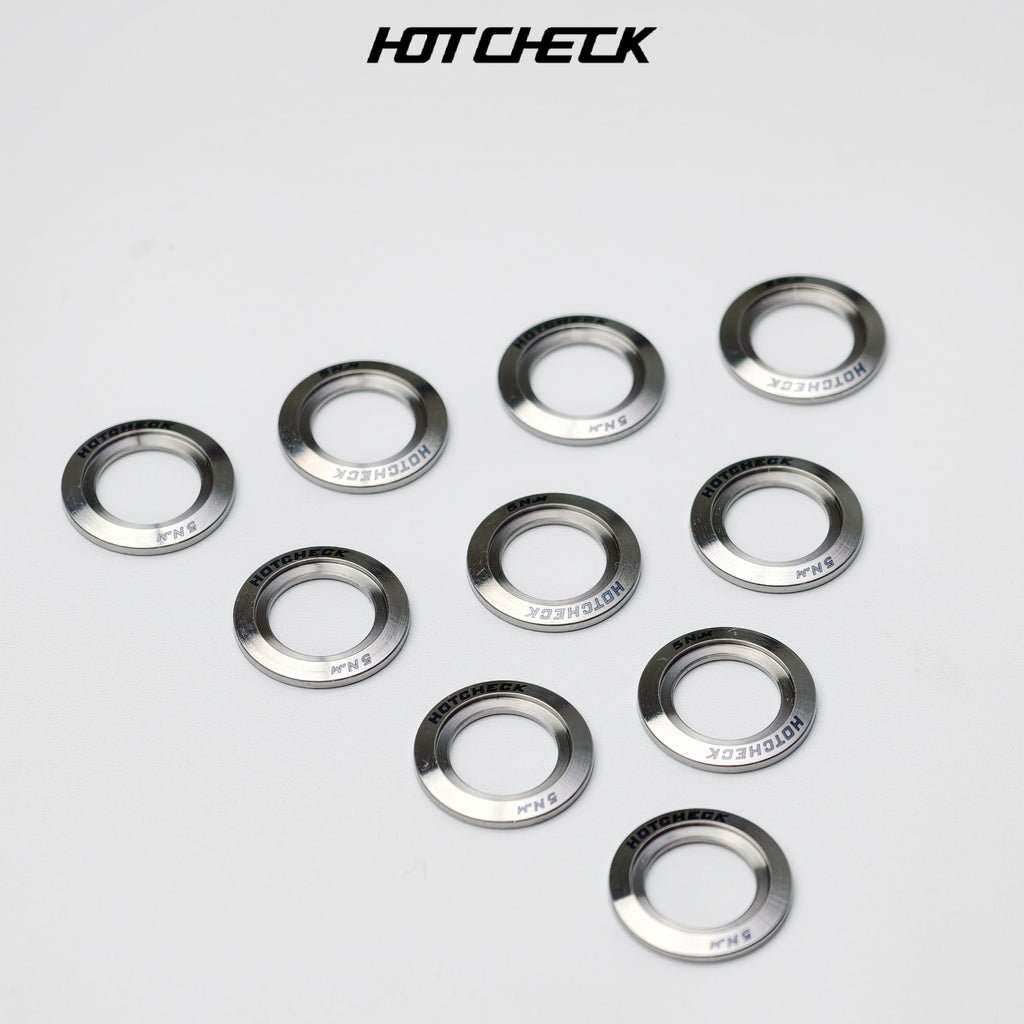 HOTCHECK S-Grade Titanium Road Shifter Clamp Kit – Pair