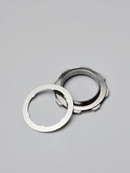 HOTCHECK S-Grade Titanium Centrelock Rotor Lockring Set – External Tool Type (Pair)