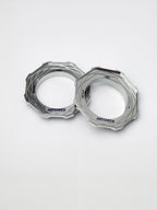 HOTCHECK S-Grade Titanium Centrelock Rotor Lockring Set – External Tool Type (Pair)