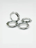 HOTCHECK S-Grade Titanium Centrelock Rotor Lockring Set – External Tool Type (Pair)