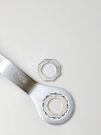 HOTCHECK S-Grade Titanium Centrelock Rotor Lockring Set – External Tool Type (Pair)