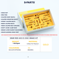 S-Parts Titanium Brake Bolt Kit - SRAM RED E1