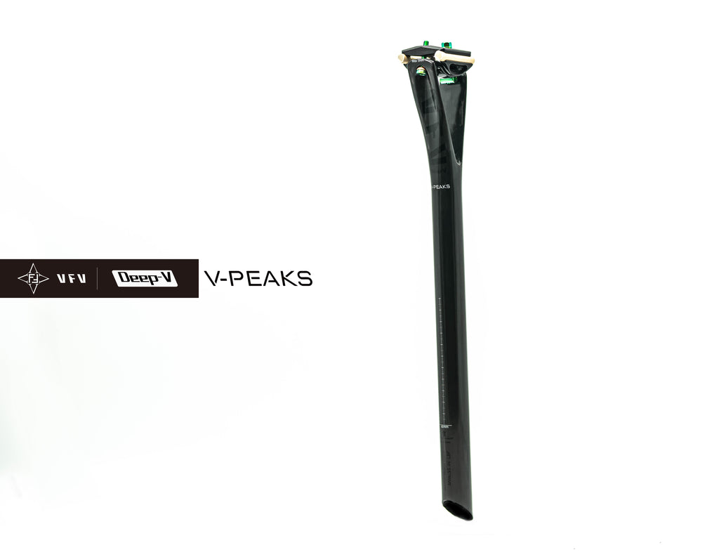 VoiceVelo Deep V Carbon Seatpost – 27.2mm / 30.9mm