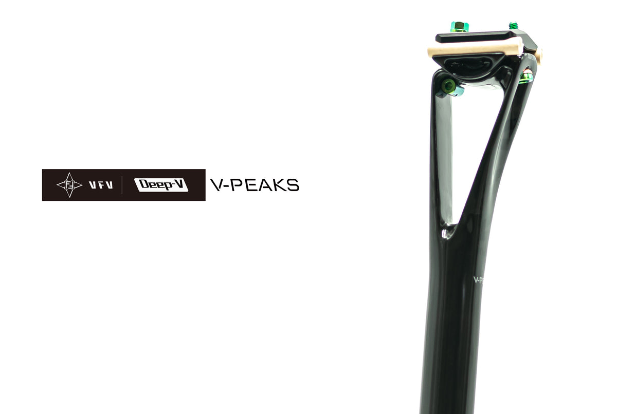VoiceVelo Deep V Carbon Seatpost – 27.2mm / 30.9mm