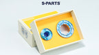 S-Parts Titanium Cybrei GP-3 Crank Bolt & Self Extraction Cap