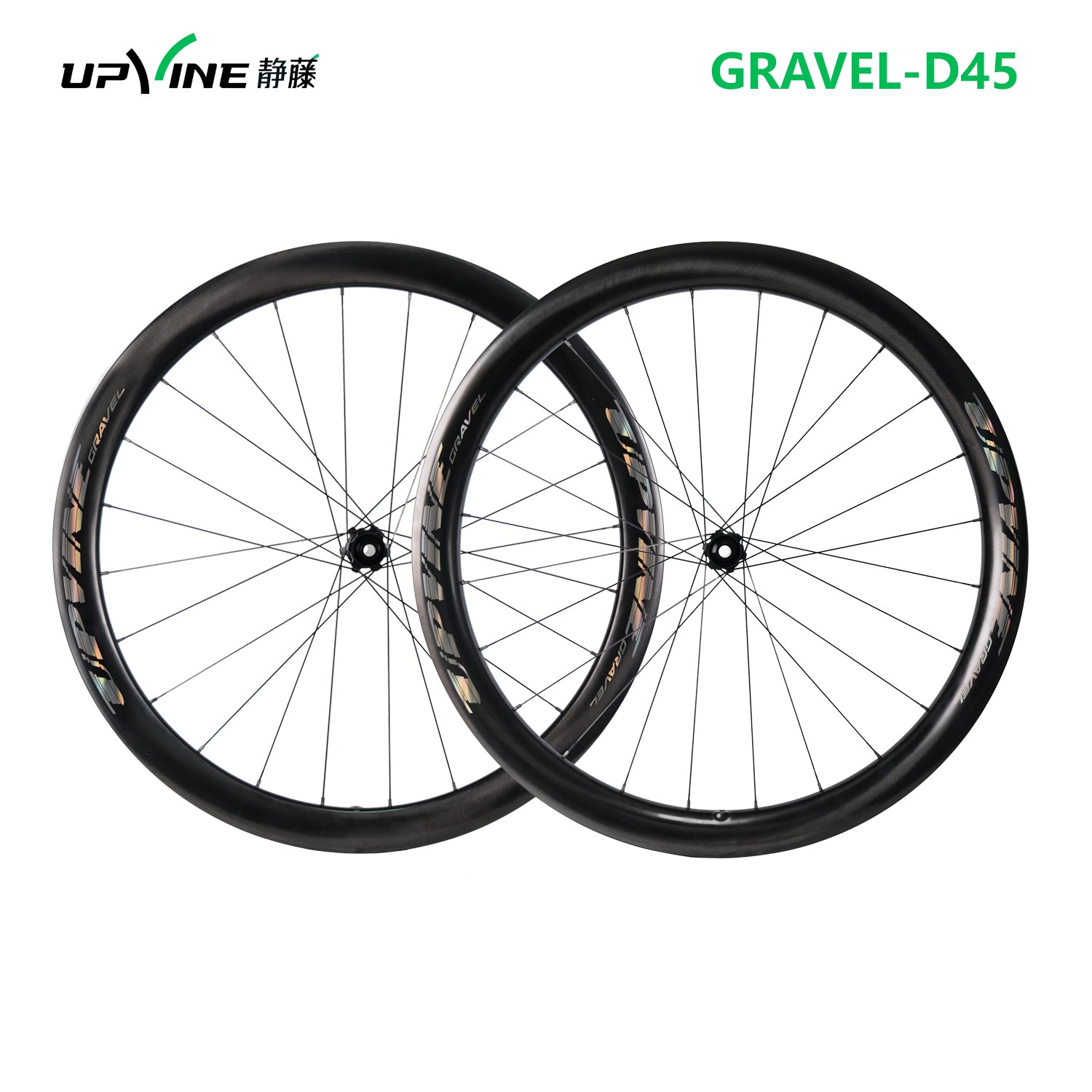 UpVine Gravel Disc Carbon Wheelset