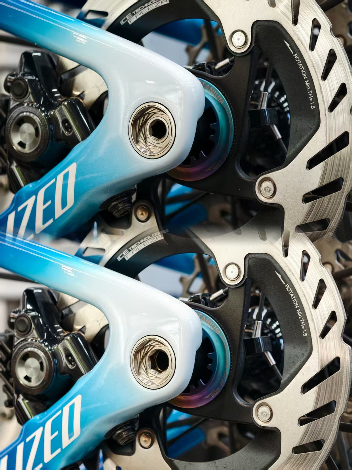 HOTCHECK S-Grade Titanium Thru-Axle Kit | Specialized Tarmac SL8 / SL9