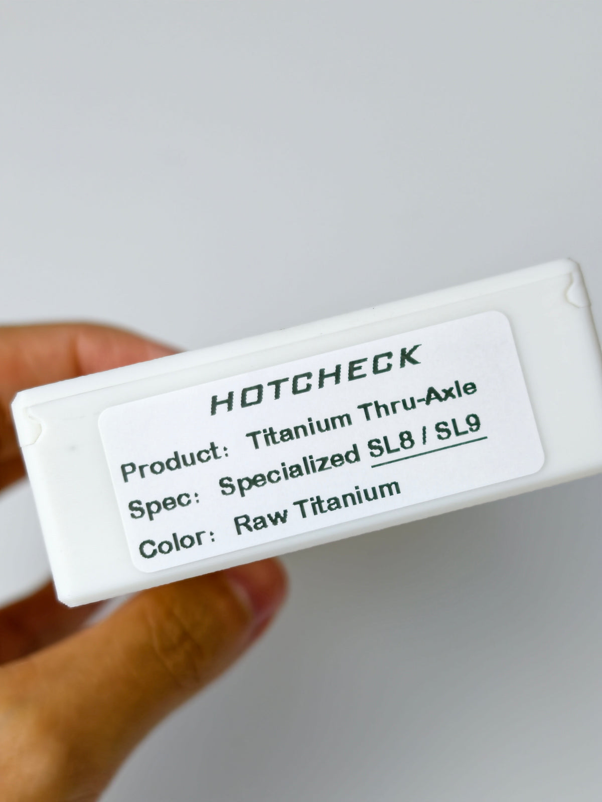 HOTCHECK S-Grade Titanium Thru-Axle Kit | Specialized Tarmac SL8 / SL9