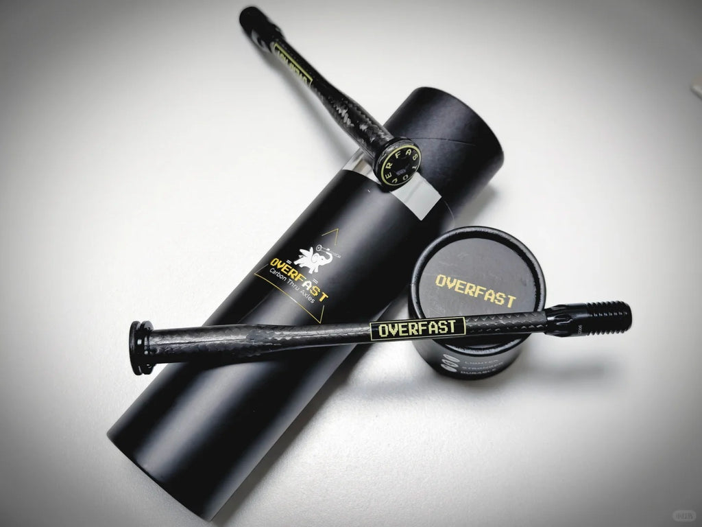 Overfast Carbon Thru Axles - BLACK