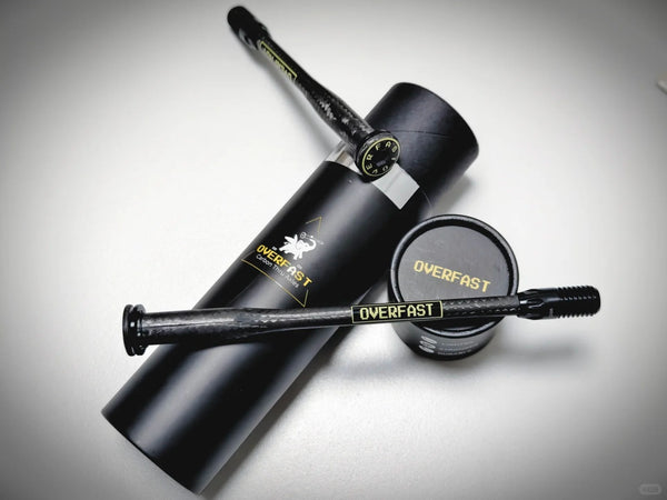 Overfast Carbon Thru Axles - BLACK
