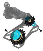 Tripeak Jetstream Pro AOPW-AERO Oversized Pulley Wheel System | Shimano 12-Speed Road - BLACK