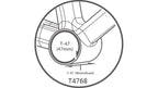 Tripeak T47 68/73mm 3-in-1 G5 Ceramic Bottom Bracket