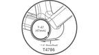 Tripeak T47 86mm (86.5mm) G5 3-in-1 Ceramic Bottom Bracket