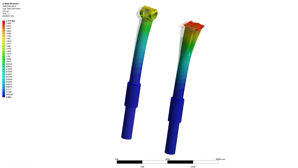 VoiceVelo Deep V Carbon Seatpost – 27.2mm / 30.9mm