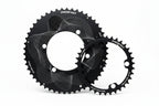Overfast Aero Alloy Chainrings 52/36t - 110BCD