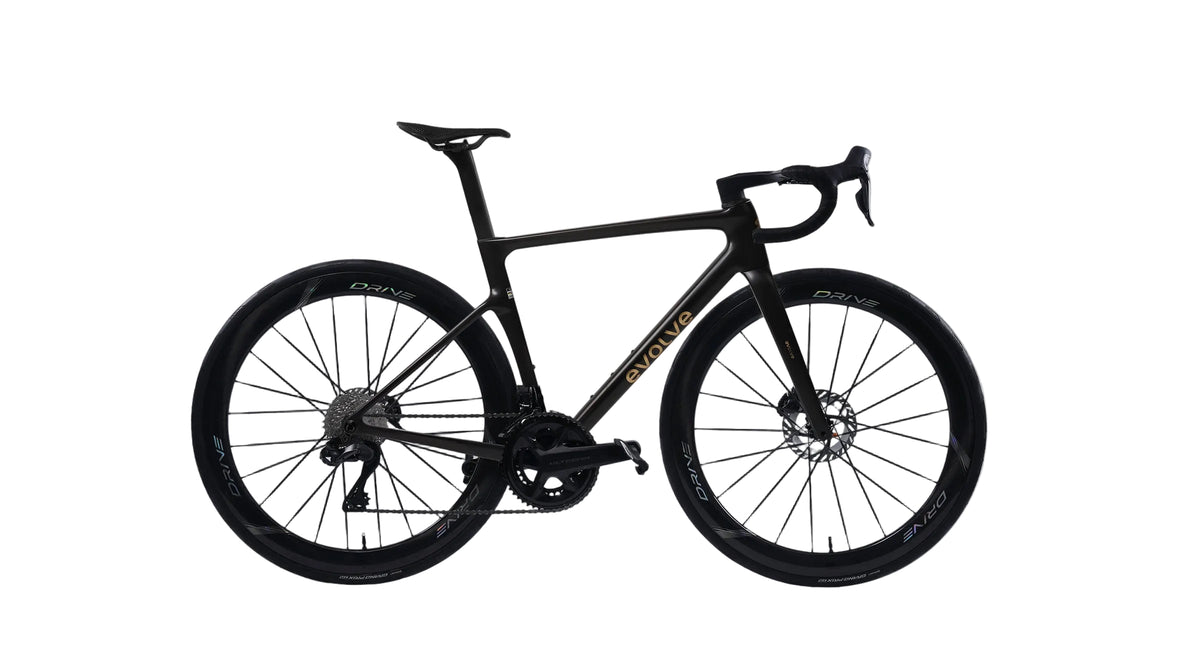 Evolve Cima - Speed Series - Matte Carbon / Gold