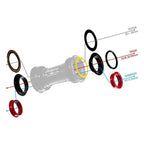 Tripeak T47 86mm (86.5mm) G5 3-in-1 Ceramic Bottom Bracket
