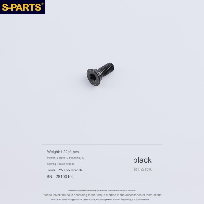 S-Parts Titanium Flat Mount Base Adapter Bolts