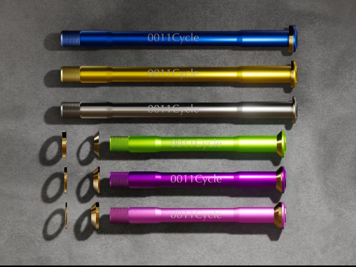 0011 Cycle Ultra Light Aluminium Thru Axle Set - Giant TCR / Propel / Liv