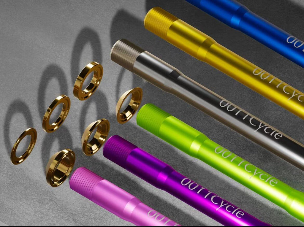 0011 Cycle Ultra Light Aluminium Thru Axle Set - Trek Madone Gen 8