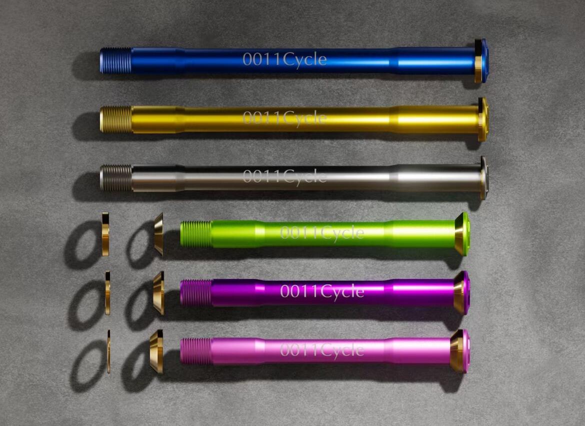 0011 Cycle Ultra Light Aluminium Thru Axle Set - Trek Madone Gen 8