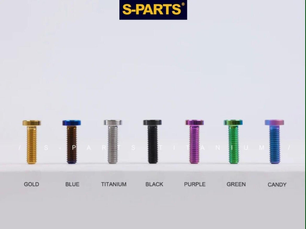 S-Parts Titanium Top Tube Clamp Wedge Seatpost Bolt - M6 x 30mm -  Compatible with Specialized Tarmac SL7 / SL8 / Venge