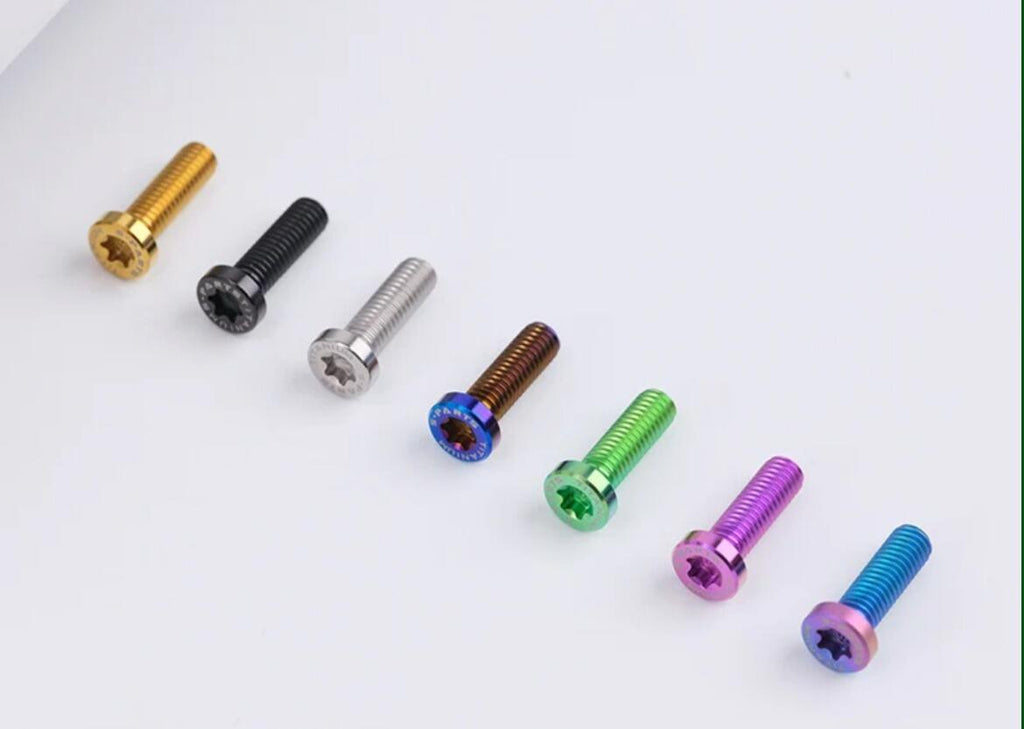 S-Parts Titanium Top Tube Clamp Wedge Seatpost Bolt - M6 x 30mm -  Compatible with Specialized Tarmac SL7 / SL8 / Venge