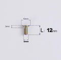 S-Parts Titanium Bottle Cage Bolts Countersunk Head Twin Pack (2 PCS)