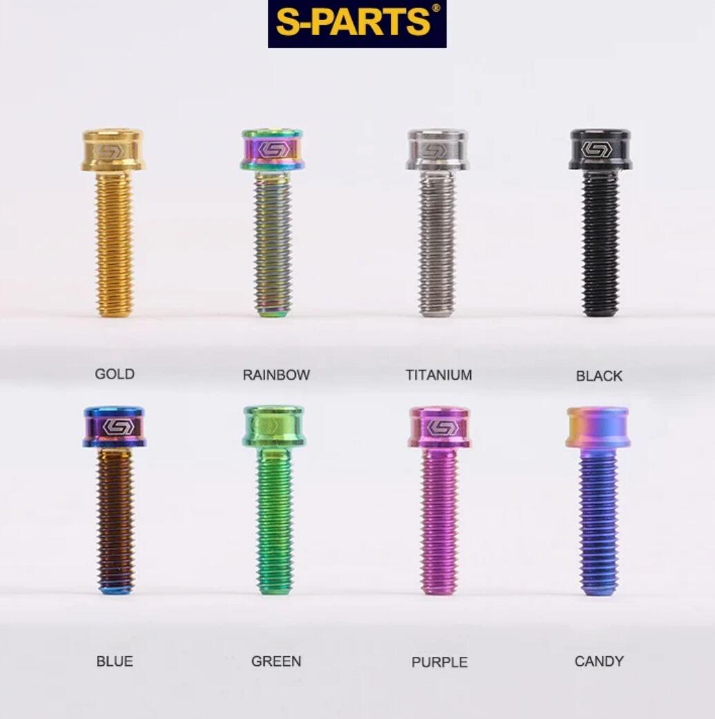 S-Parts Titanium SL Series Titanium Bolt - M5 x 20mm