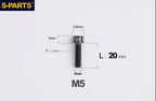 S-Parts Titanium SL Series Titanium Bolt - M5 x 20mm