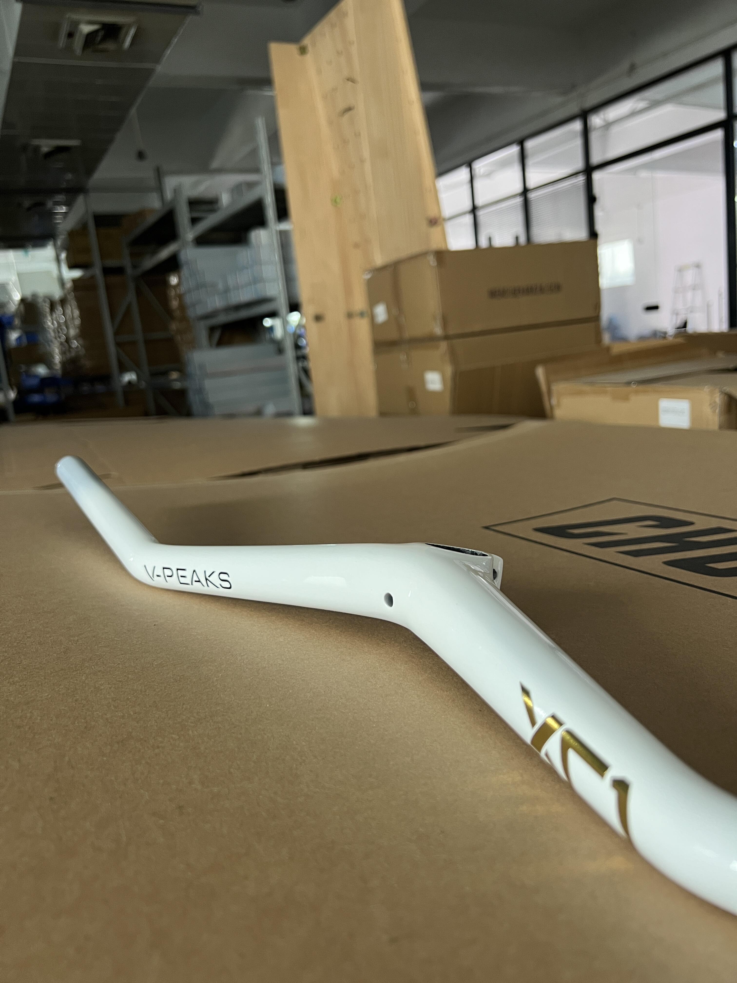 VoiceVelo VFV XC1 Handlebar V-Peaks - SPECIAL EDITION WHITE