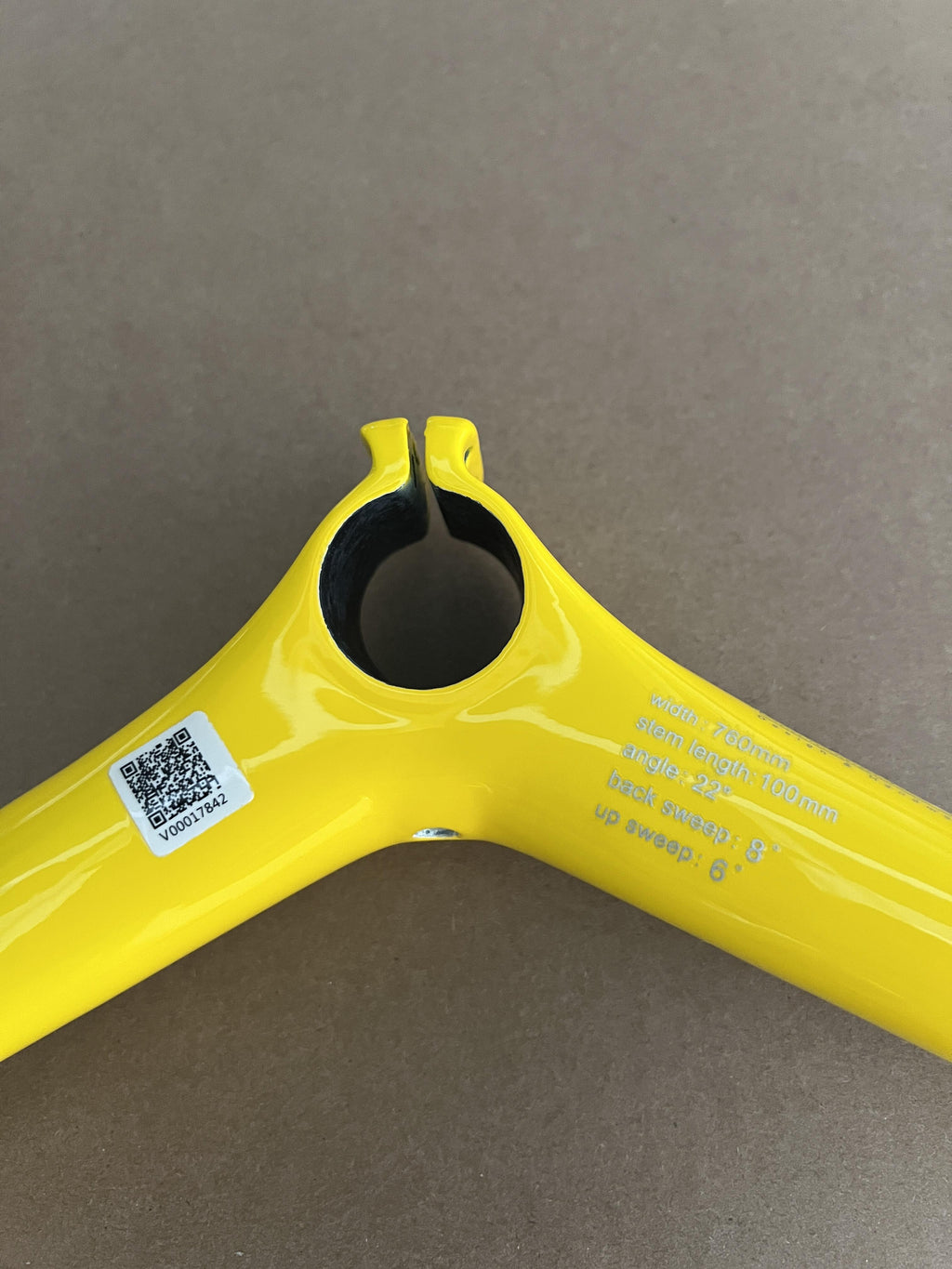 VoiceVelo VFV XC1 Handlebar V-Peaks - SPECIAL EDITION YELLOW