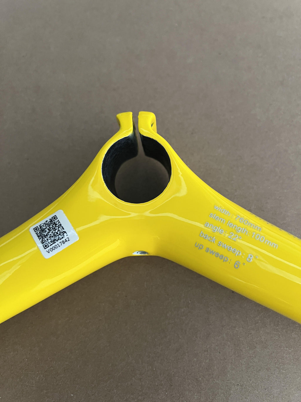 VoiceVelo VFV XC1 Handlebar V-Peaks - SPECIAL EDITION YELLOW
