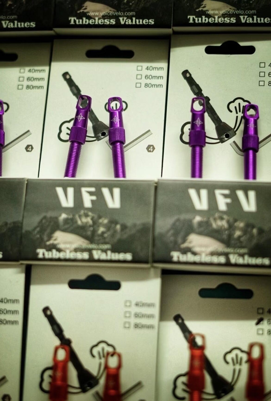 VoiceVelo VFV Tubeless Valves