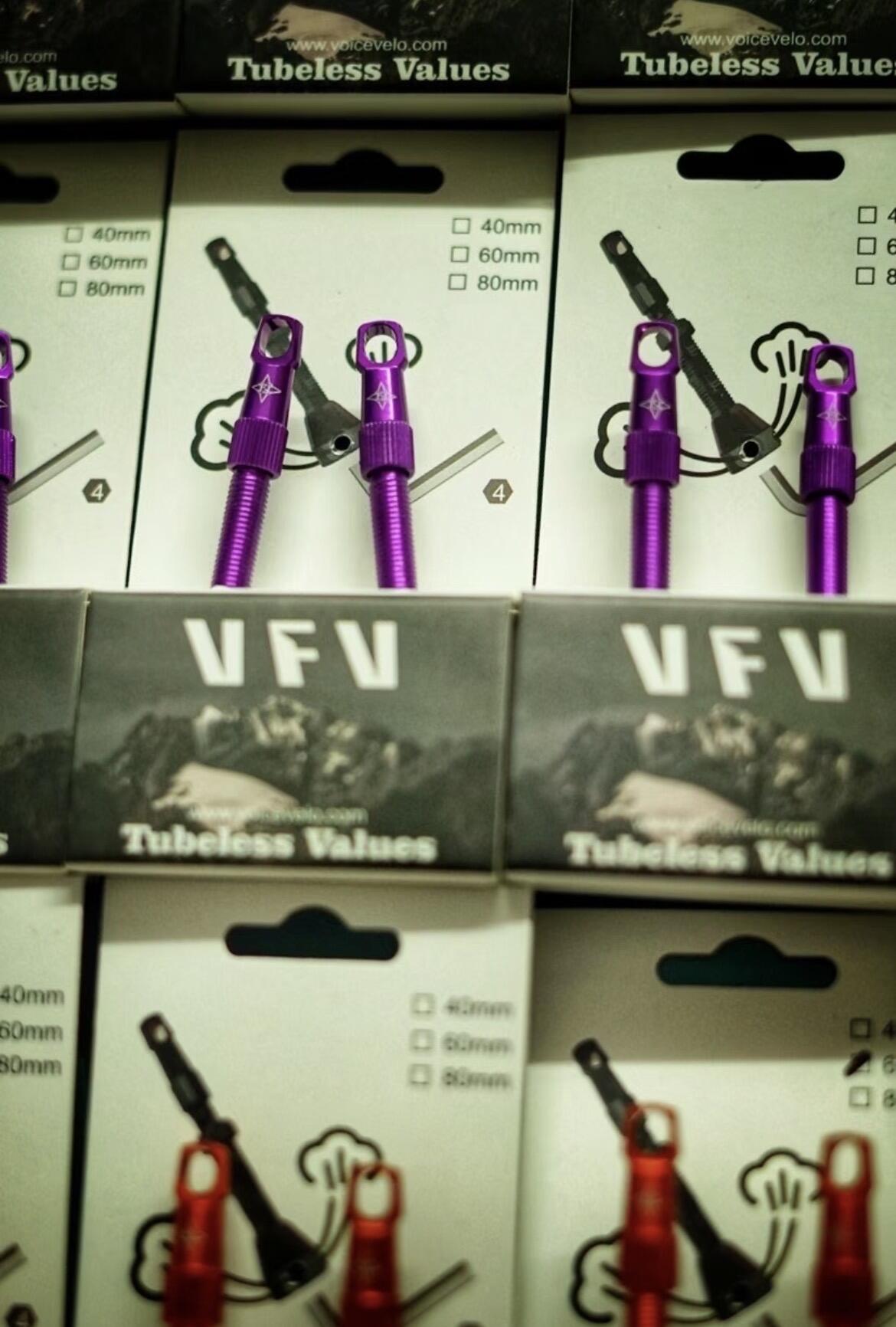 VoiceVelo VFV Tubeless Valves