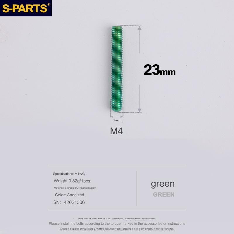 S-Parts Titanium M4 x 23 B - Tension Screw - Compatible with SRAM AXS ROAD & MOUNTAIN
