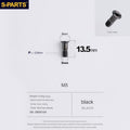 S-Parts Titanium M5 x 13.5 Jockey/Pulley Wheel Bolt - Comaptible with SRAM AXS ROAD LOWER