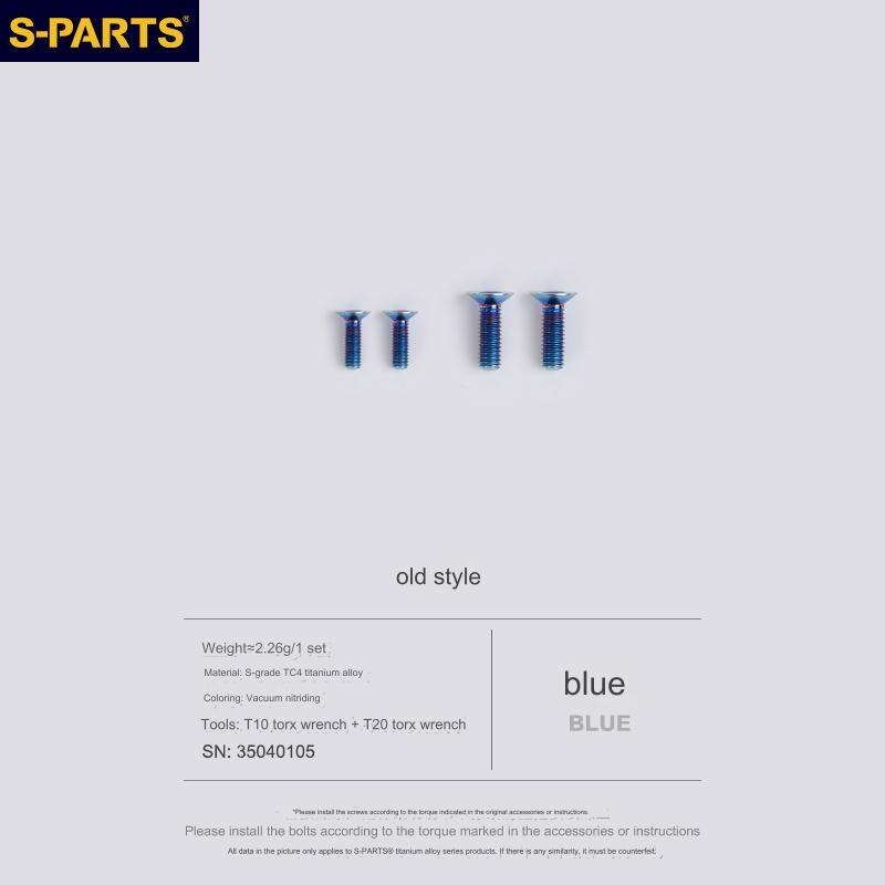 S-Parts Titanium Kit compatible with CERAMIC SPEED OSPW Bolt Kit
