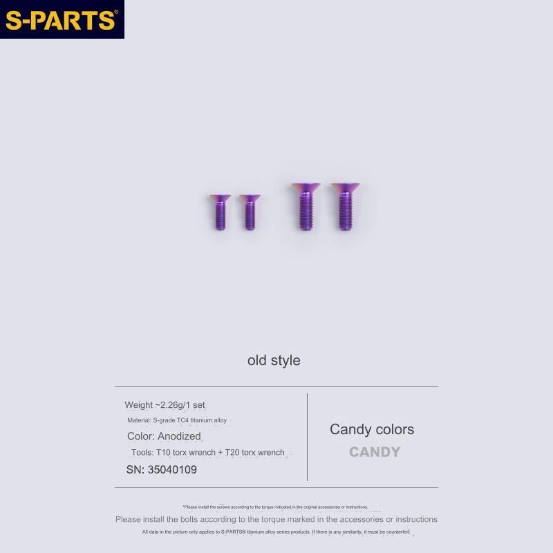 S-Parts Titanium Kit compatible with CERAMIC SPEED OSPW Bolt Kit