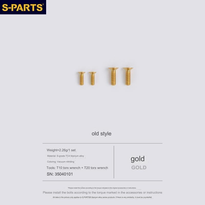 S-Parts Titanium Kit compatible with CERAMIC SPEED OSPW Bolt Kit