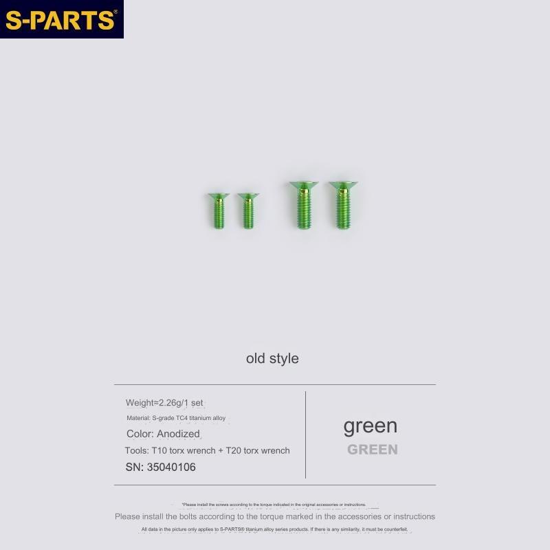 S-Parts Titanium Kit compatible with CERAMIC SPEED OSPW Bolt Kit